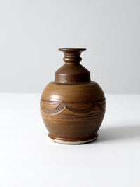 vintage studio pottery vase