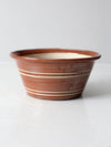vintage studio pottery bowl