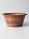 vintage studio pottery bowl