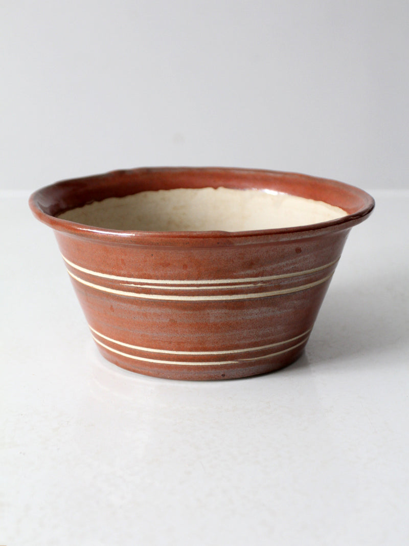 vintage studio pottery bowl