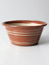 vintage studio pottery bowl