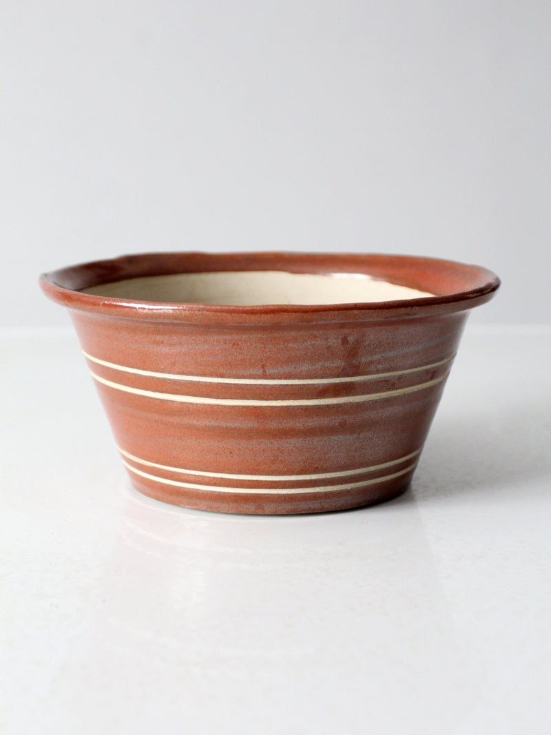 vintage studio pottery bowl