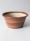 vintage studio pottery bowl