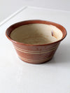 vintage studio pottery bowl