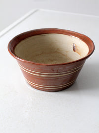 vintage studio pottery bowl