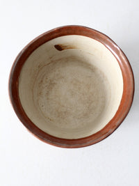 vintage studio pottery bowl