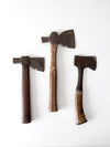 antique primitive hatchet collection