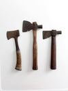 antique primitive hatchet collection