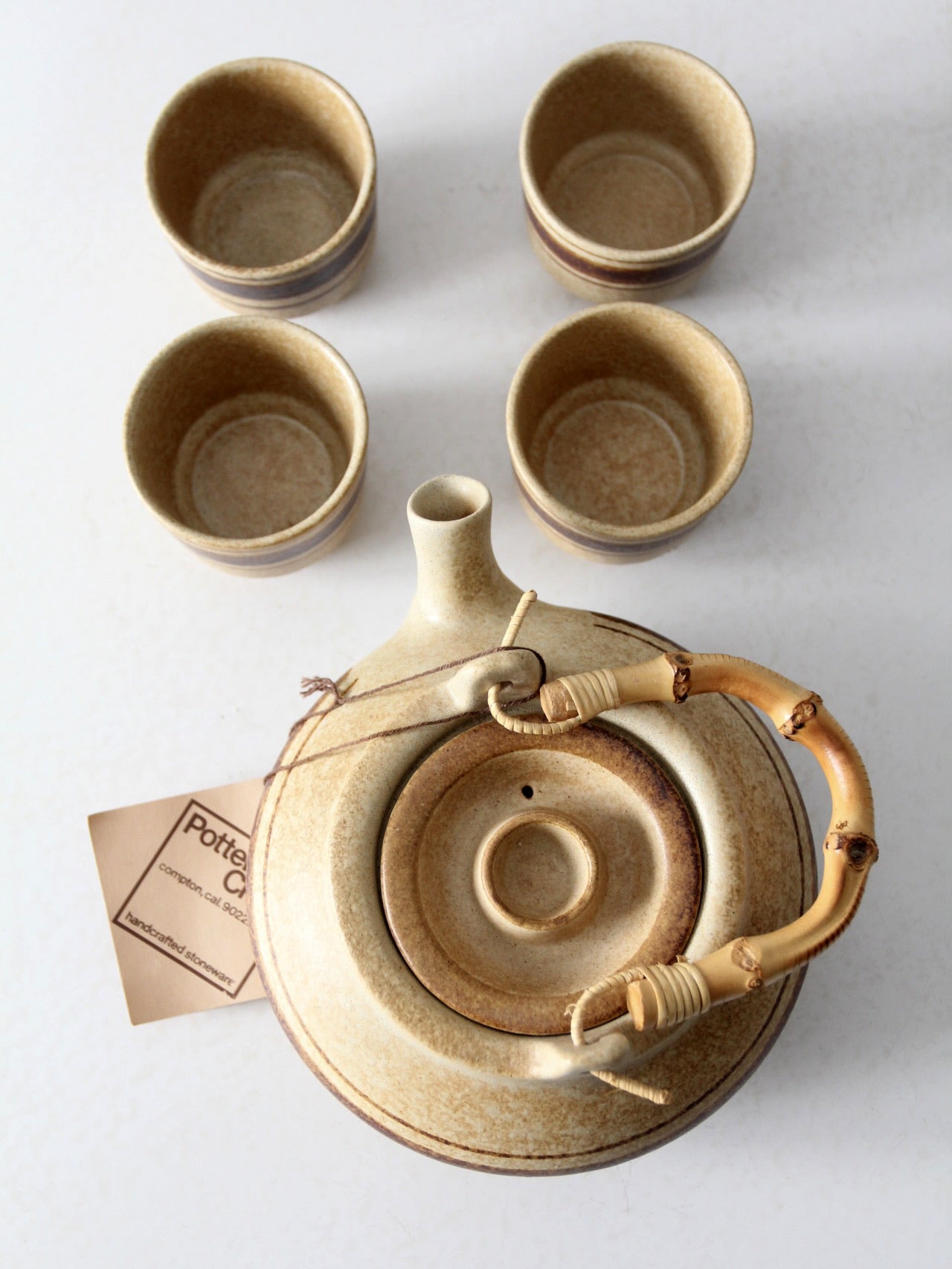 mid-century Pottery Craft Compton tea set – 86 Vintage
