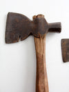 antique primitive hatchet collection