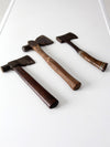 antique primitive hatchet collection