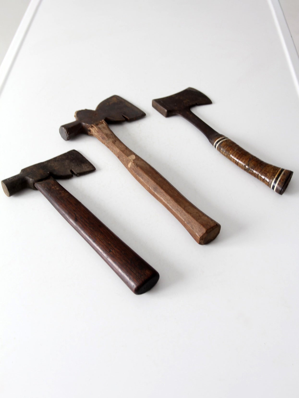 antique primitive hatchet collection