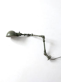 vintage American industrial task lamp