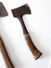antique primitive hatchet collection