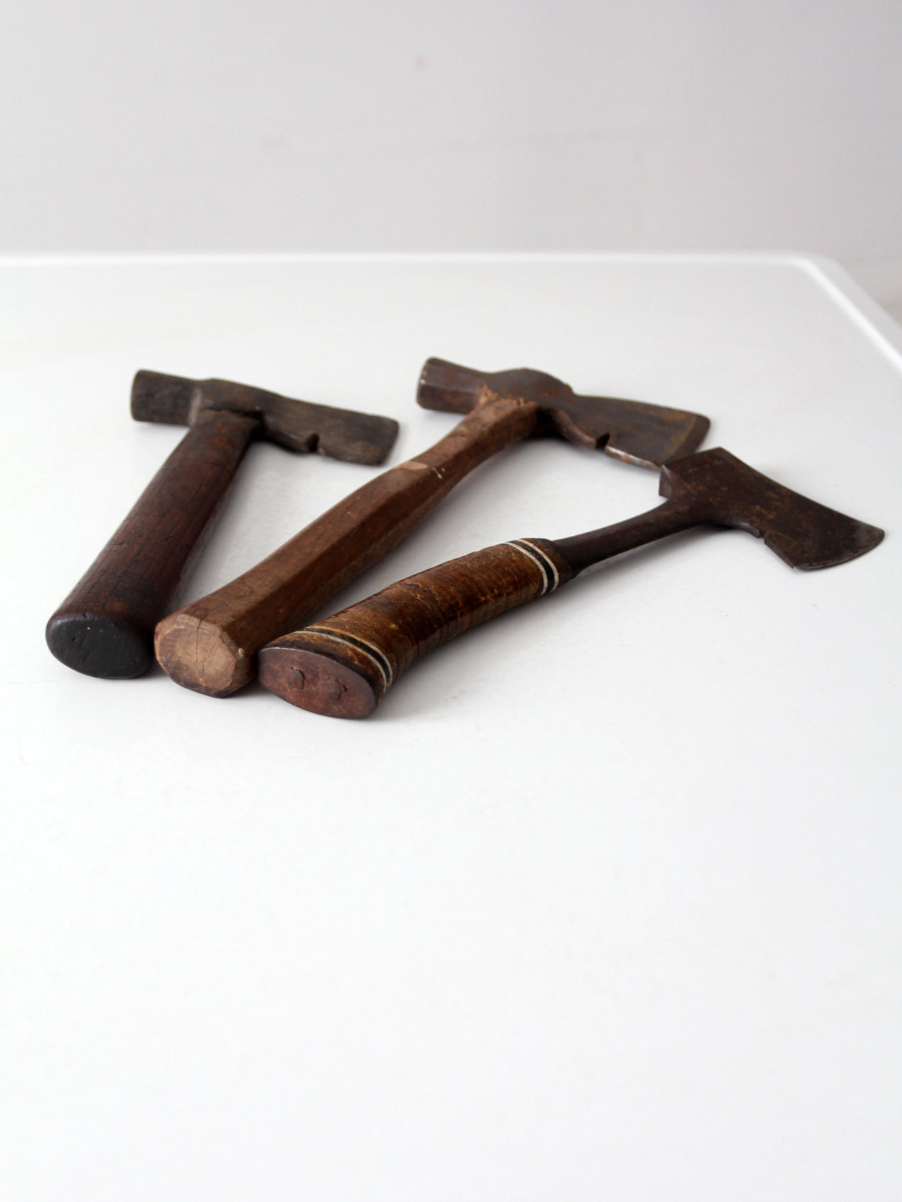 antique primitive hatchet collection