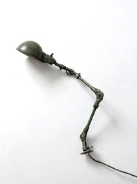 vintage American industrial task lamp