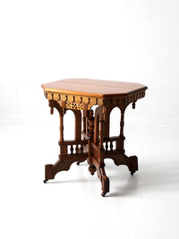 antique Victorian parlor table