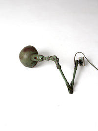 vintage American industrial task lamp