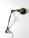 vintage American industrial task lamp