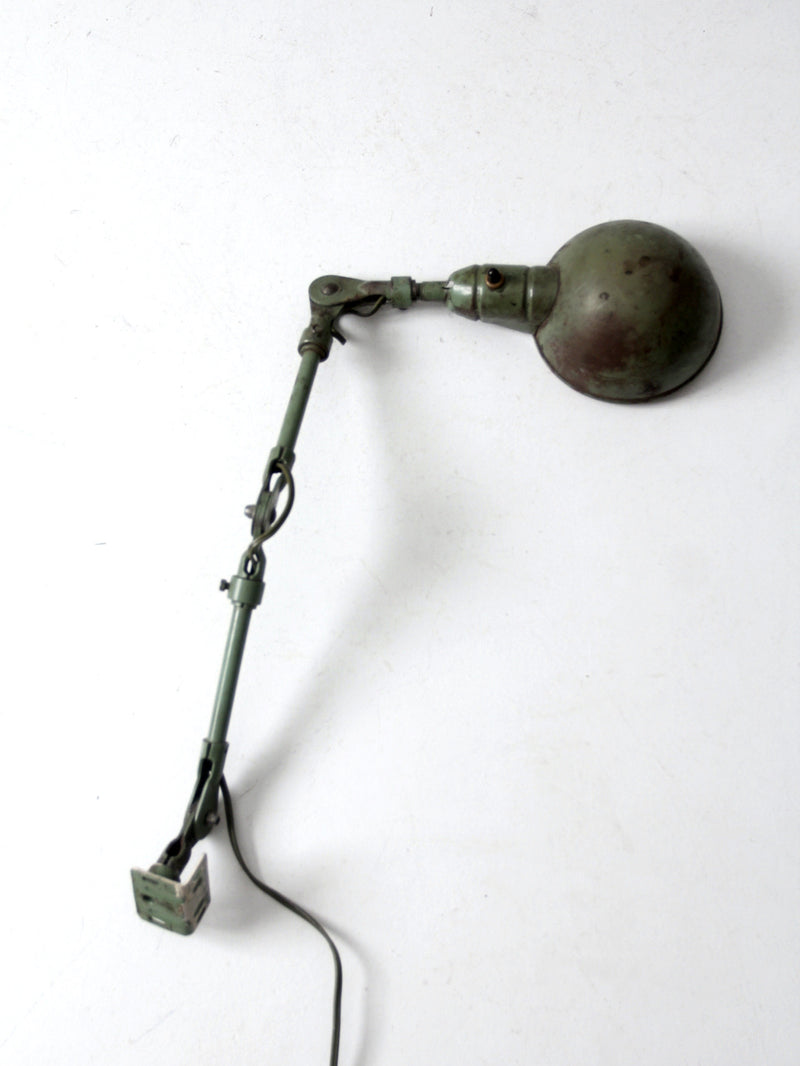 vintage American industrial task lamp