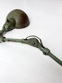 vintage American industrial task lamp
