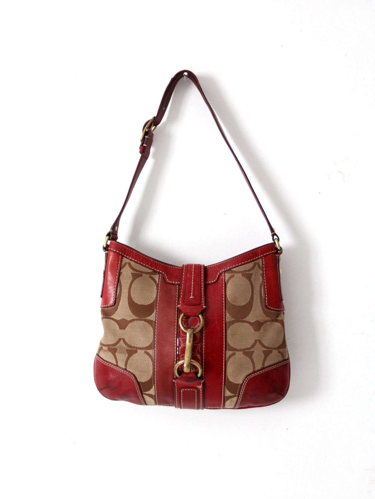 vintage Coach Hamptons Signature hobo bag
