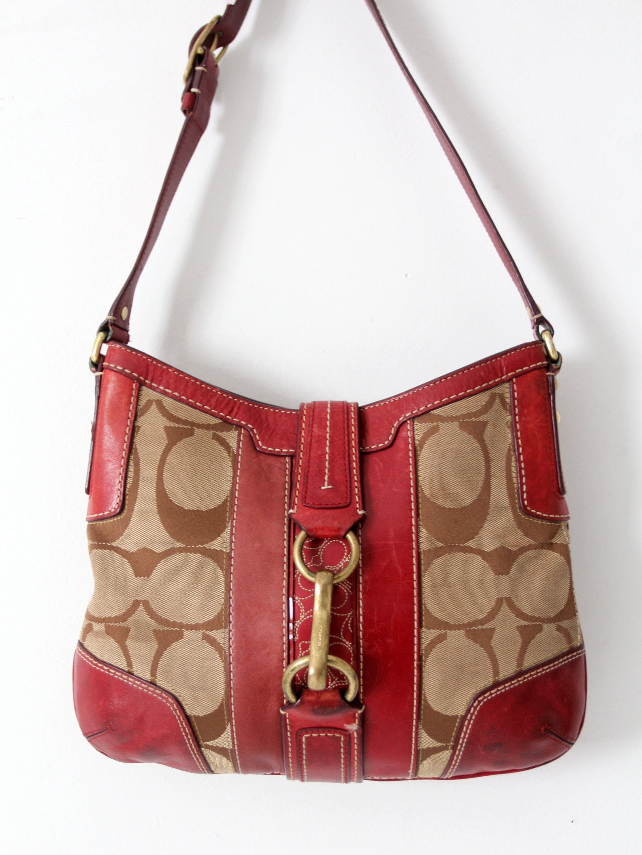 vintage Coach Hamptons Signature hobo bag