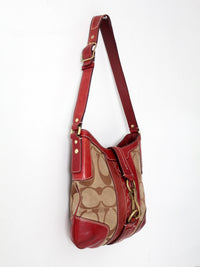 vintage Coach Hamptons Signature hobo bag