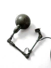 vintage American industrial task lamp