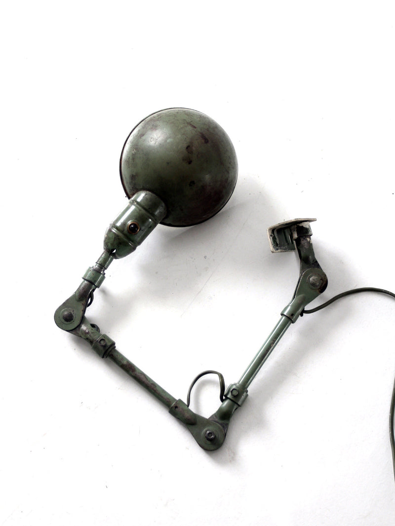 vintage American industrial task lamp