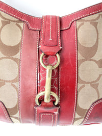 vintage Coach Hamptons Signature hobo bag