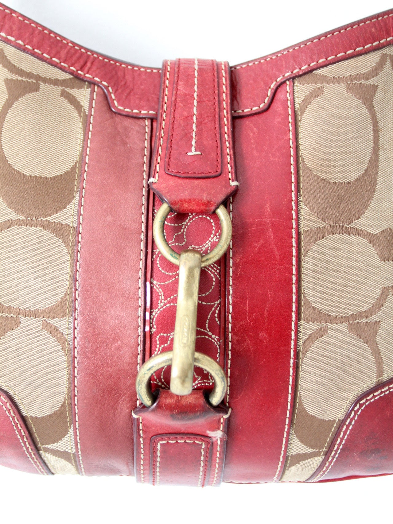 vintage Coach Hamptons Signature hobo bag
