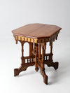 antique Victorian parlor table