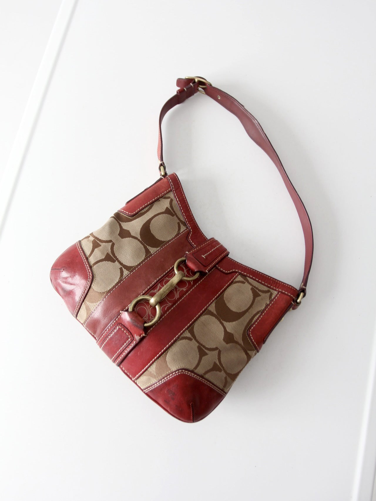 vintage Coach Hamptons Signature hobo bag
