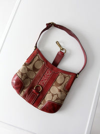 vintage Coach Hamptons Signature hobo bag