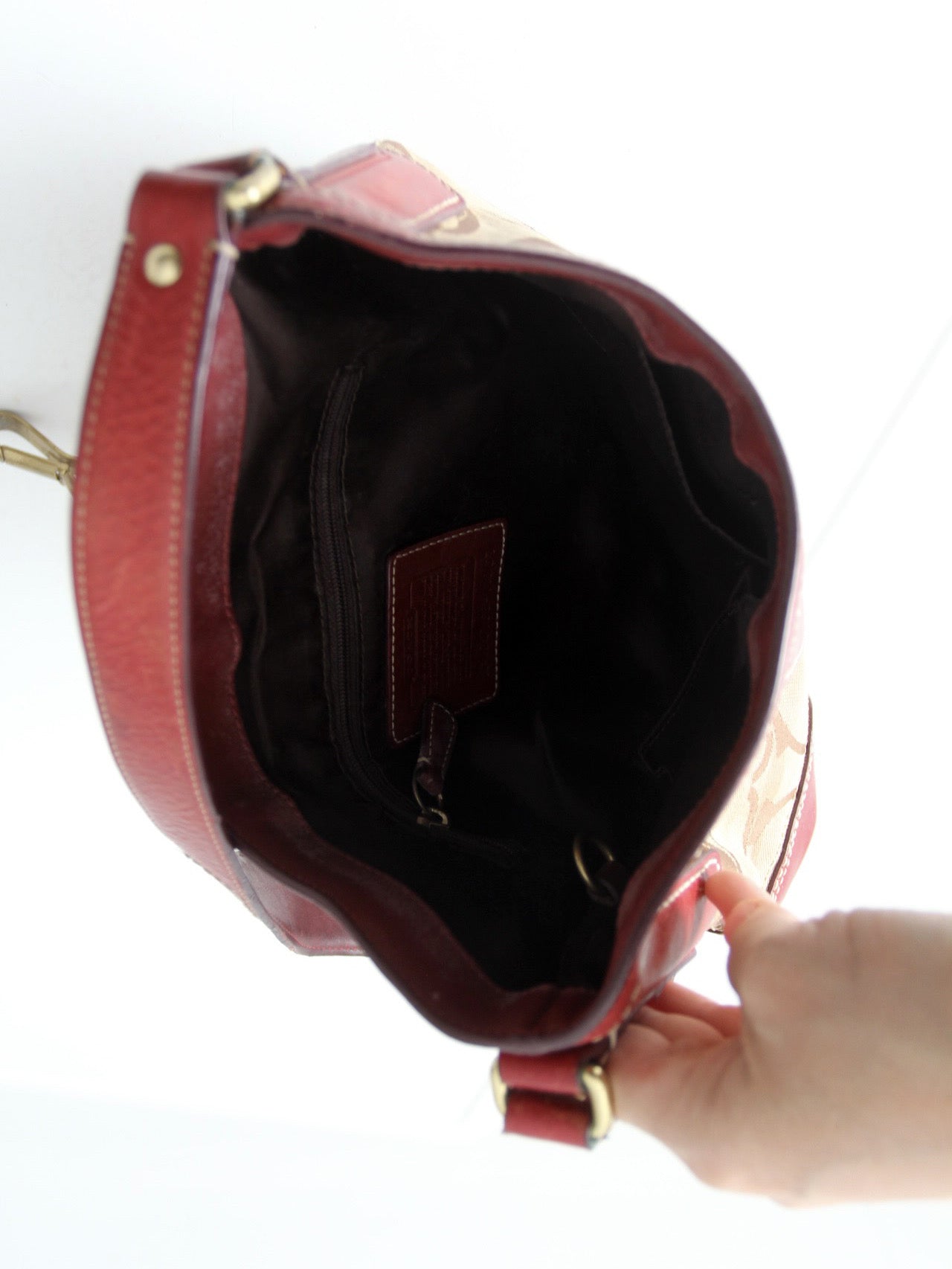 vintage Coach Hamptons Signature hobo bag