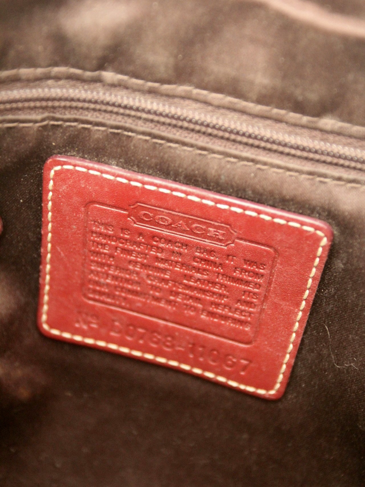 vintage Coach Hamptons Signature hobo bag