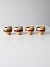 mid-century Pottery Craft Compton decanter set