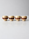 mid-century Pottery Craft Compton decanter set
