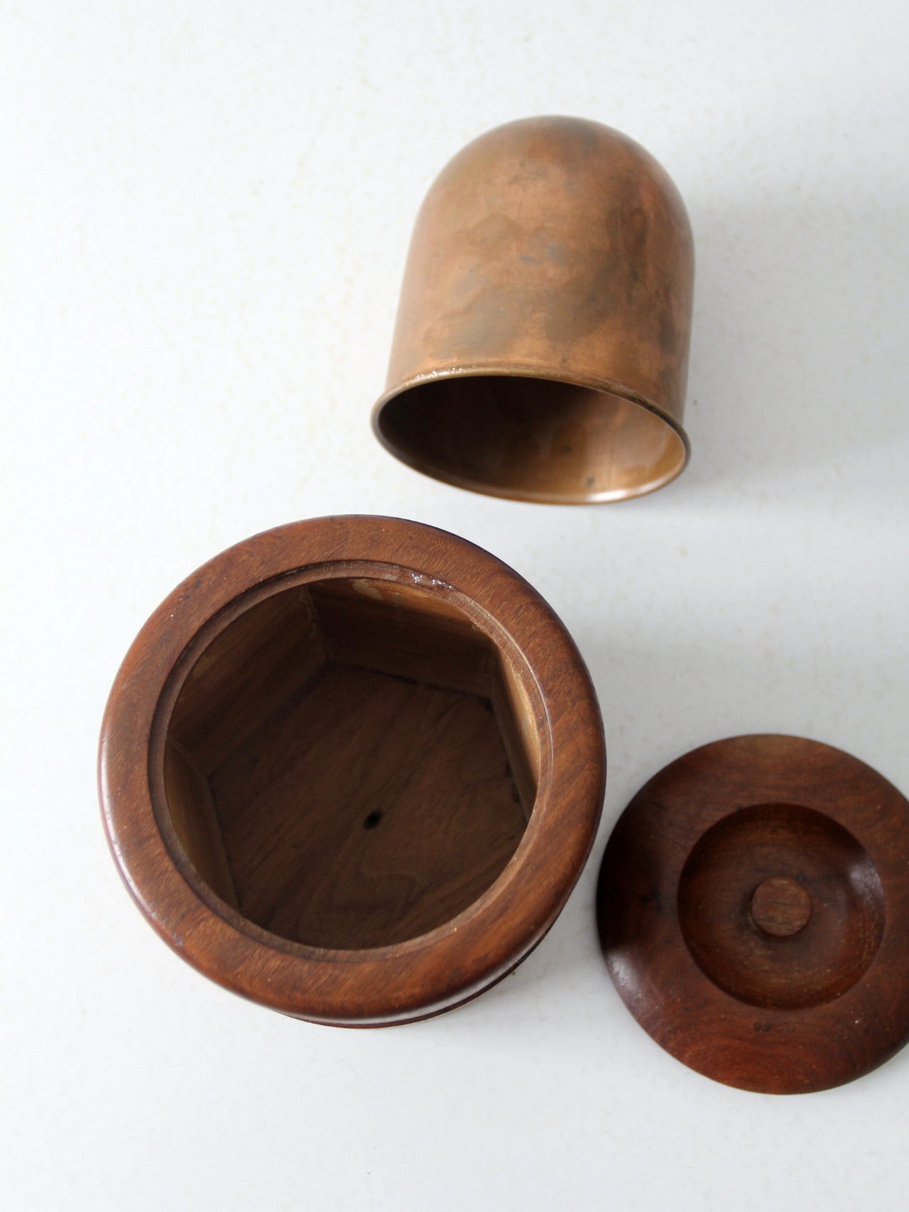 antique copper lined humidor – 86 Vintage