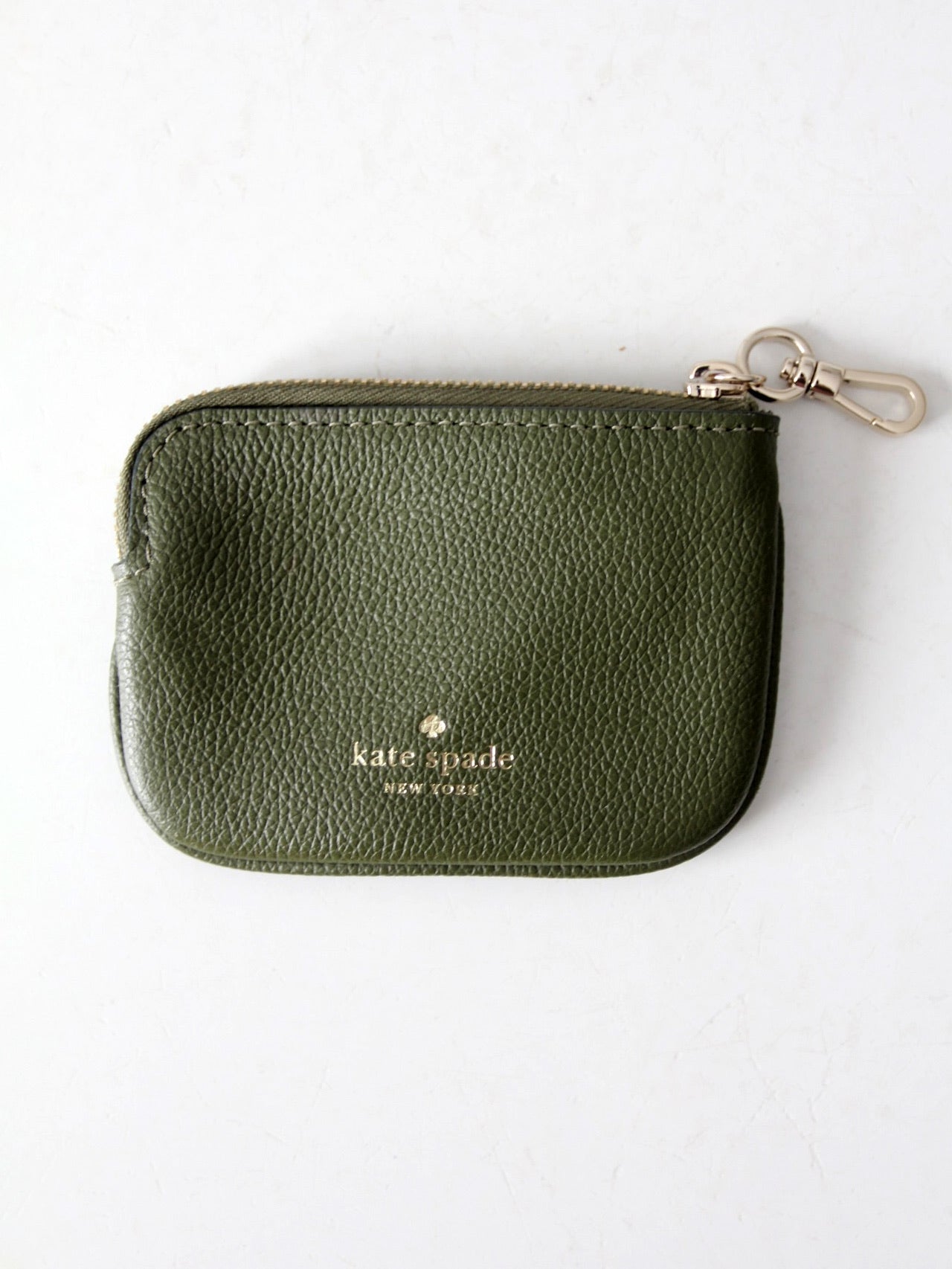 Kate Spade pebbled leather coin pouch
