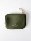 Kate Spade pebbled leather coin pouch