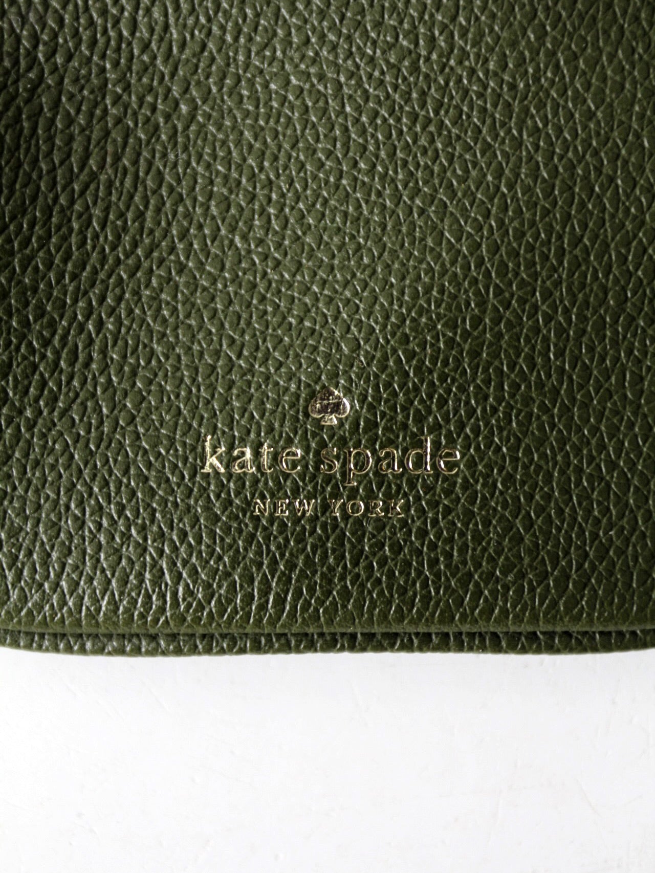 Kate Spade pebbled leather coin pouch