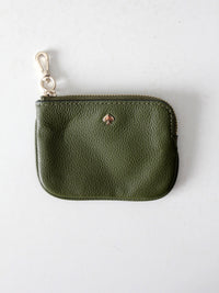 Kate Spade pebbled leather coin pouch