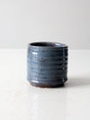 vintage studio pottery cache vase