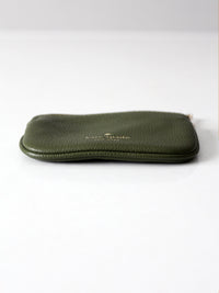 Kate Spade pebbled leather coin pouch