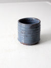 vintage studio pottery cache vase