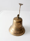 vintage Coca-Cola brass bell