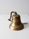 vintage Coca-Cola brass bell