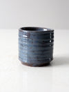 vintage studio pottery cache vase